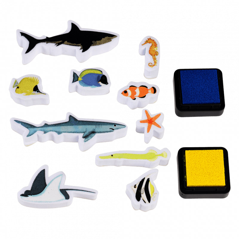 rex-set-of-mini-stamps-ocean-animals-rex-29577