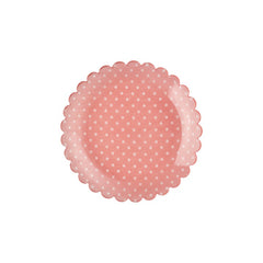 rice-dk-acrylic-cake-plate-with-coral-dots-fabric-rice-accpl-dotco