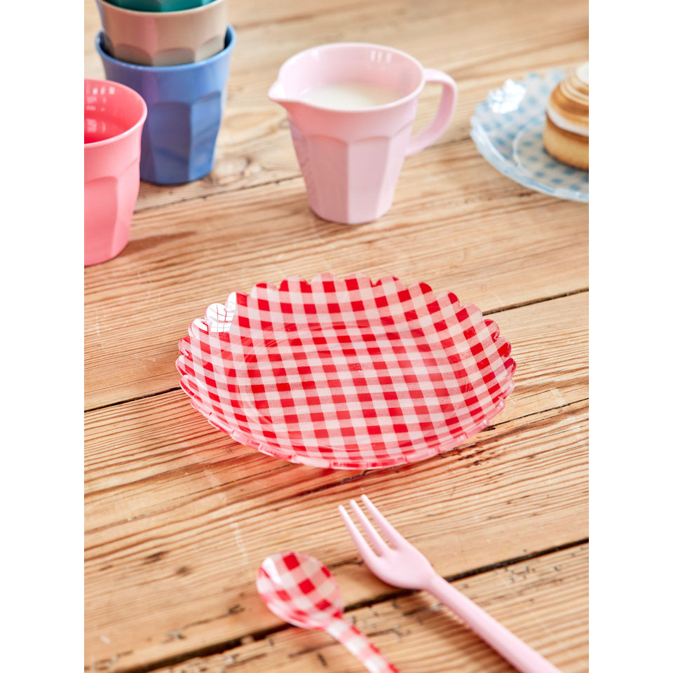 rice-dk-acrylic-cake-plate-with-red-checkers-fabric-rice-accpl-checr