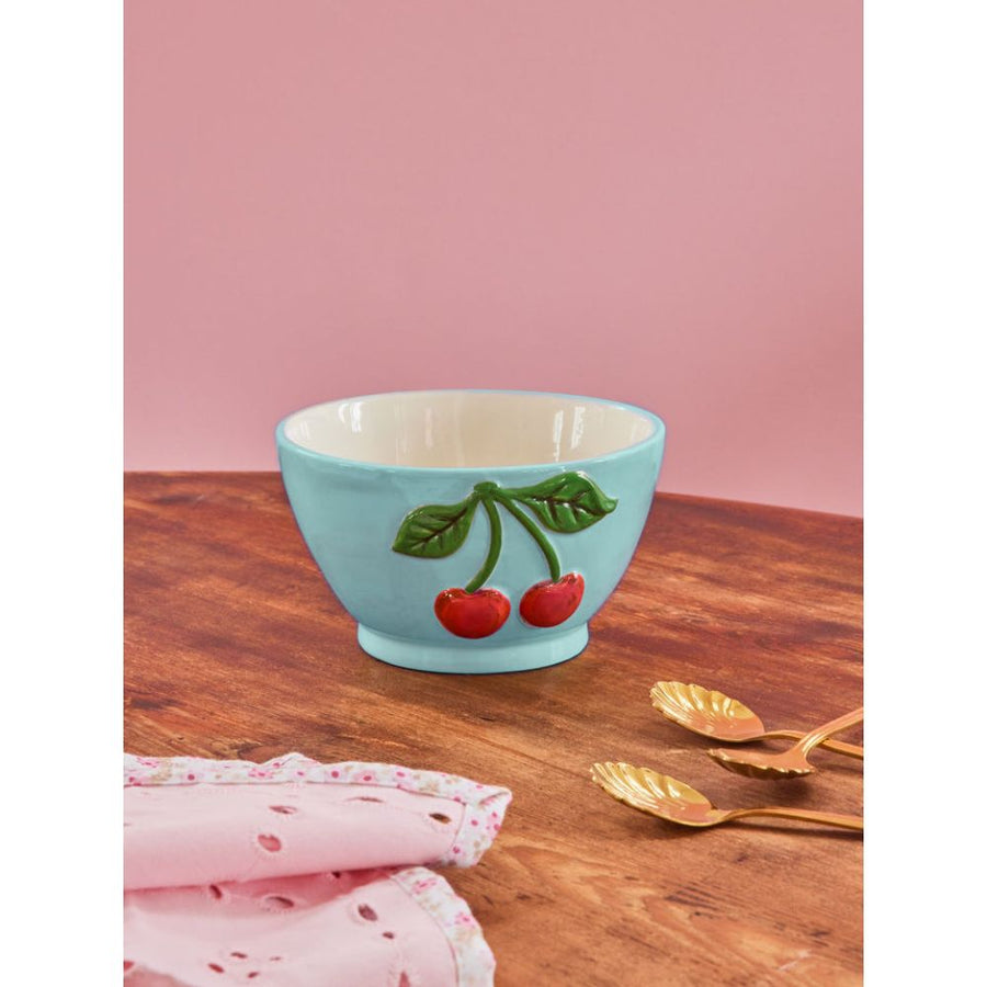 rice-dk-ceramic-bowl-with-embossed-cherry-mint-small-250ml-rice-cebwl-schermi