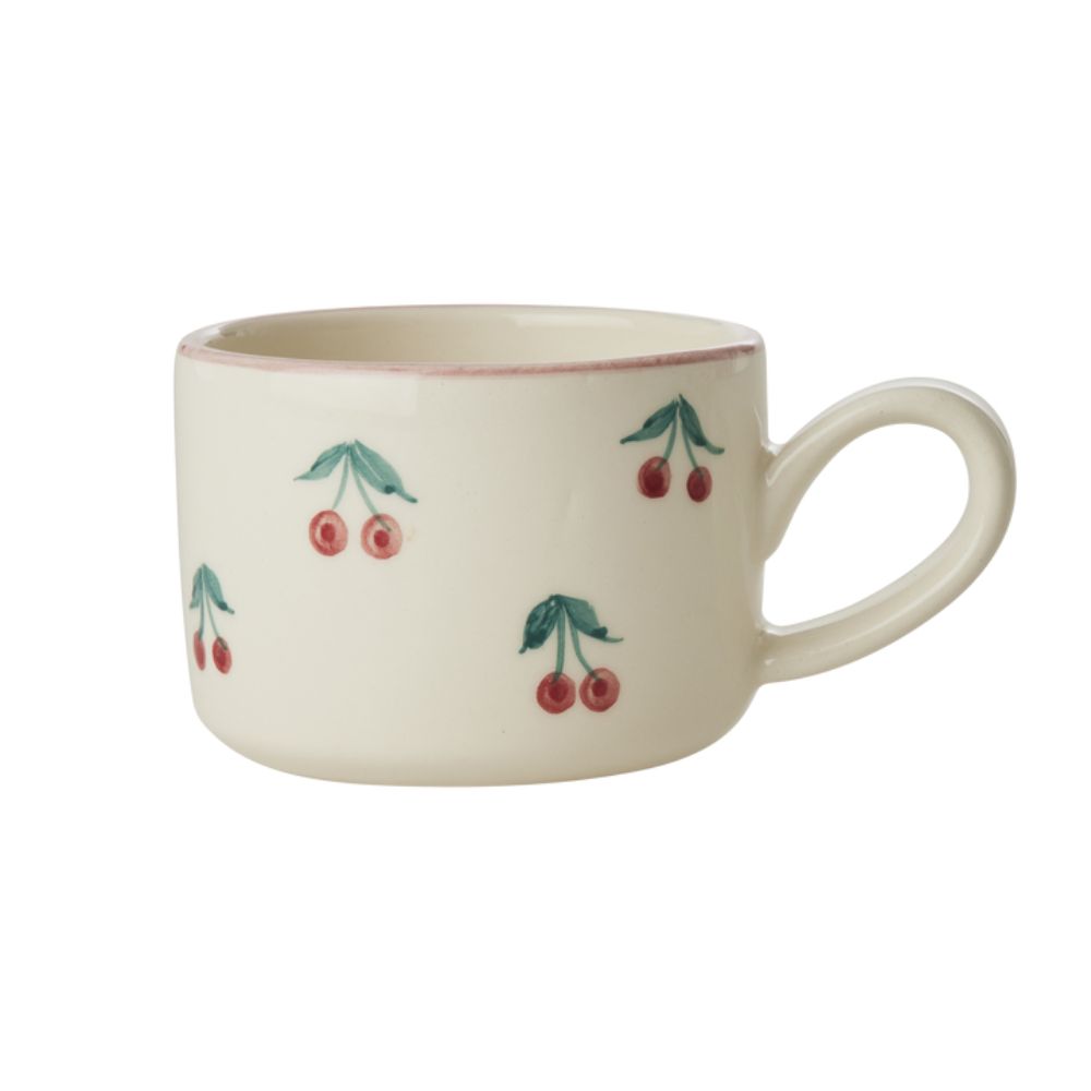 rice-dk-ceramic-cappuccino-cup-with-hand-painted-cherries-200ml-rice-cecup-hpcacher