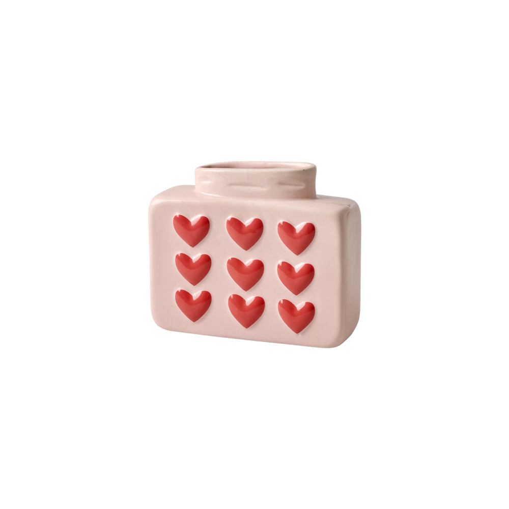 rice-dk-ceramic-vase-with-embossed-hearts-pink-650ml-rice-cevas-sqhea