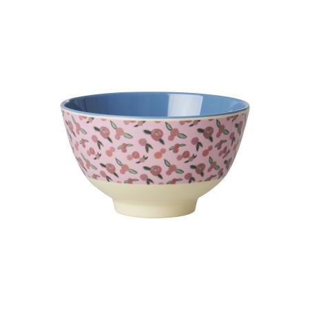 rice-dk-melamine-bowl-with-a-rose-is-a-rose-print-small-300-ml-kitchen-rice-melbw-sroro