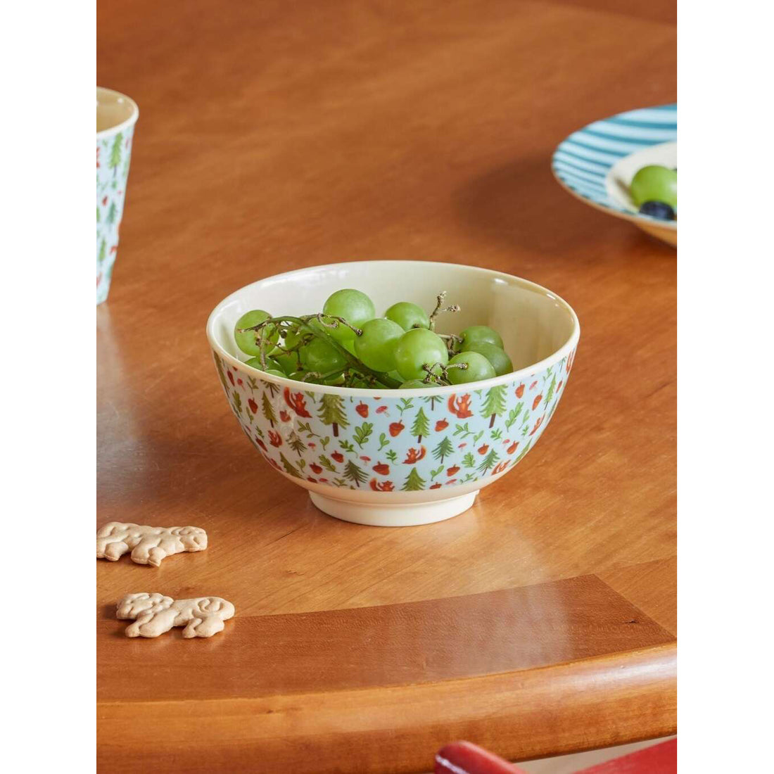 rice-dk-melamine-bowl-with-blue-happy-forest-print-medium-700-ml-rice-melbw-hafob