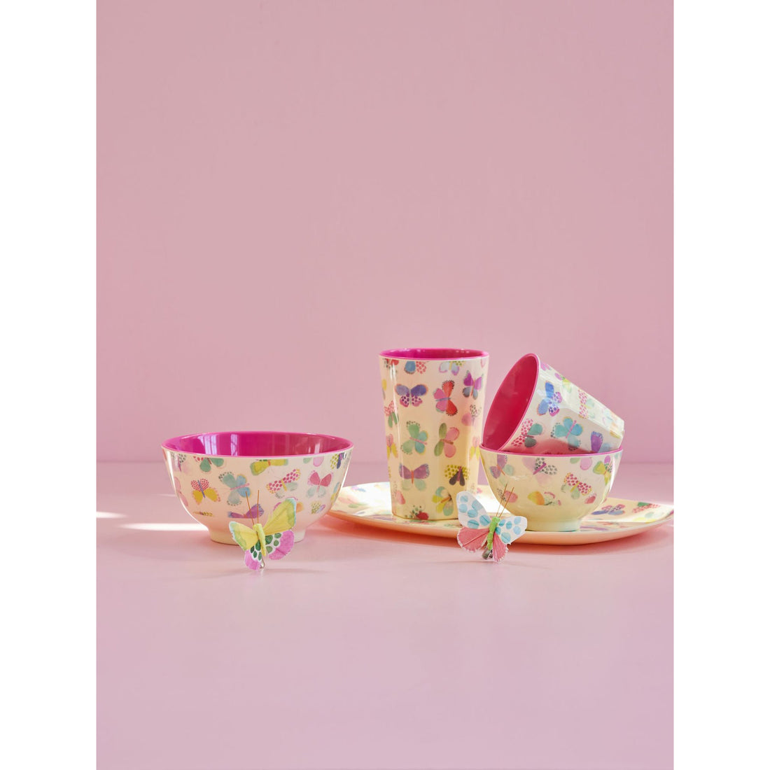 rice-dk-melamine-bowl-with-butterfly-print-medium-700-ml-rice-melbw-butf