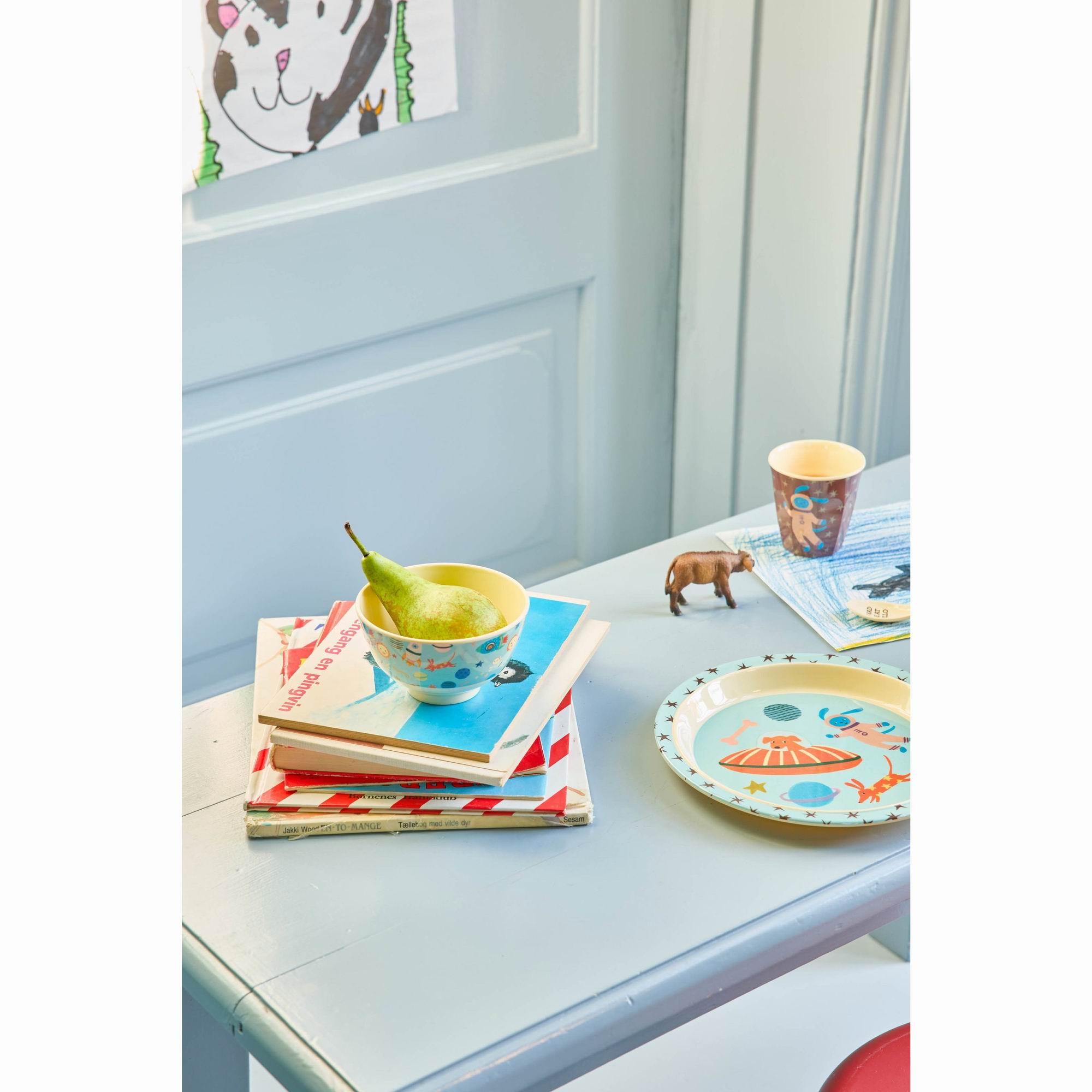 rice-dk-melamine-bowl-with-dogs-in-space-print-small-300-ml-kitchen-rice-melbw-sdspa-02