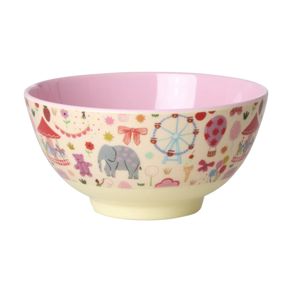 rice-dk-melamine-bowl-with-pink-fun-fair-print-medium-700ml-rice-melbw-fufai