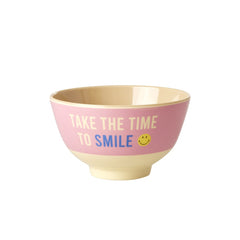 rice-dk-melamine-bowl-with-pink-smiley-print-two-tone-small-rice-melbw-ssmil