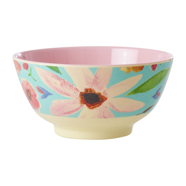 rice-dk-melamine-bowl-with-selma-flower-print-mint-medium-700-ml-rice-melbw-selflmi