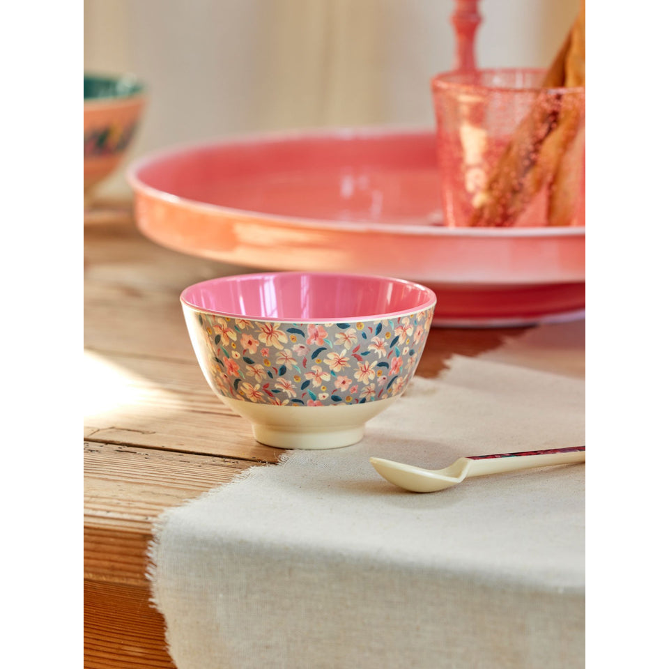 rice-dk-melamine-bowl-with-small-sandy-flower-print-small-300-ml-rice-melbw-ssandy