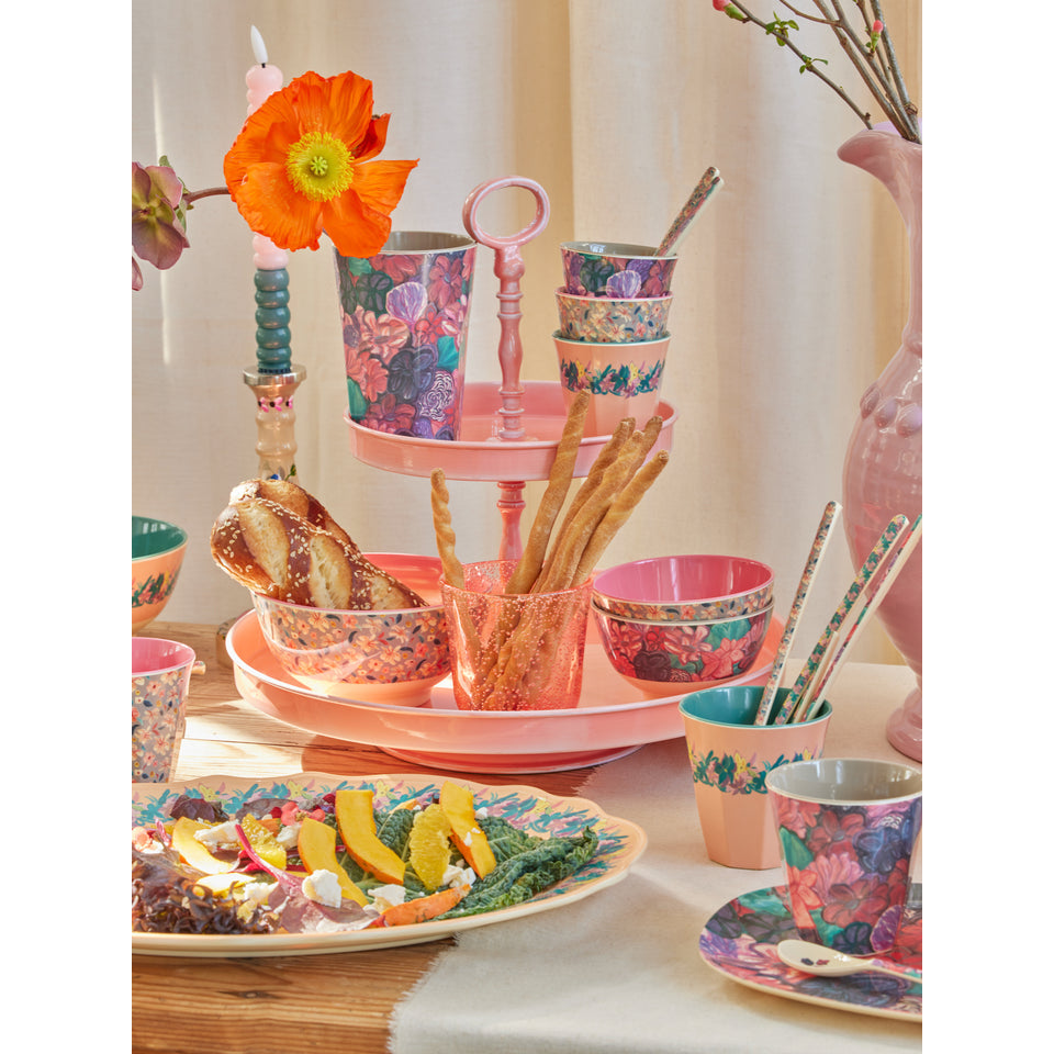 rice-dk-melamine-bowl-with-small-sandy-flower-print-small-300-ml-rice-melbw-ssandy