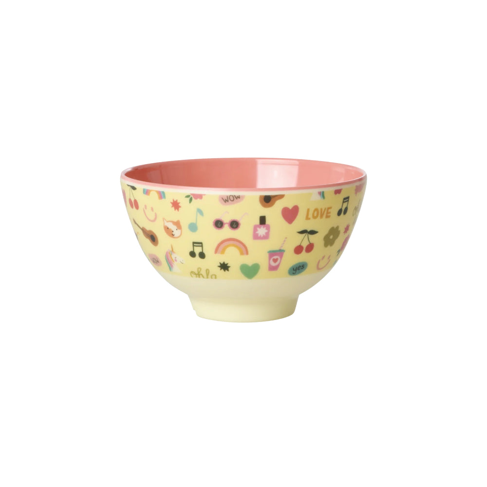 rice-dk-melamine-bowl-with-unicorn-love-print-small-300ml-rice-melbw-sunilo