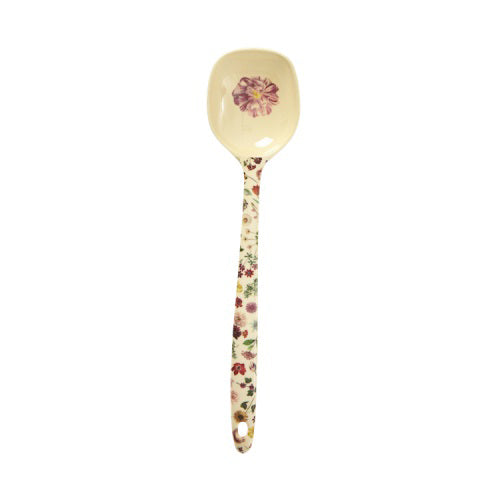 rice-dk-melamine-cooking-spoon-cream-floras-dream-print-rice-mekco-ss24xcflodr