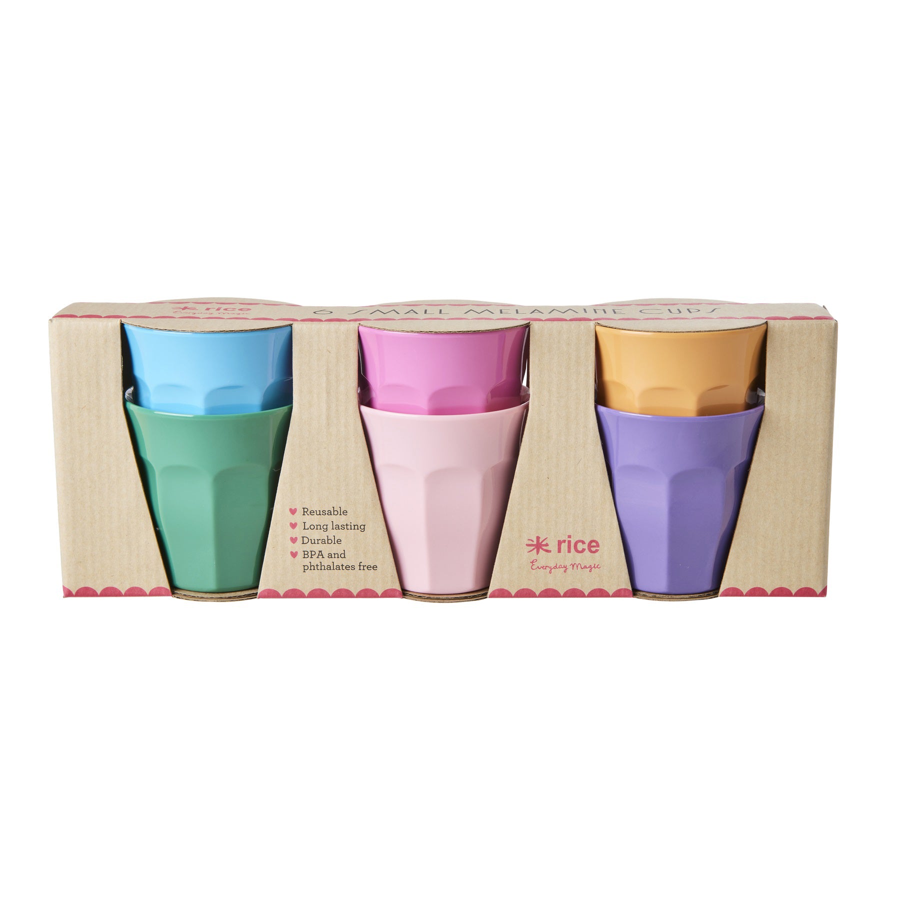rice-dk-melamine-cup-in-6-asst-colors-small-6-pack-160ml-rice-melcu-6zsss24