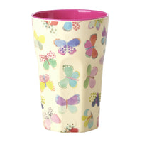 rice-dk-melamine-cup-with-butterfly-print-tall-400-ml-rice-melcu-lbutf
