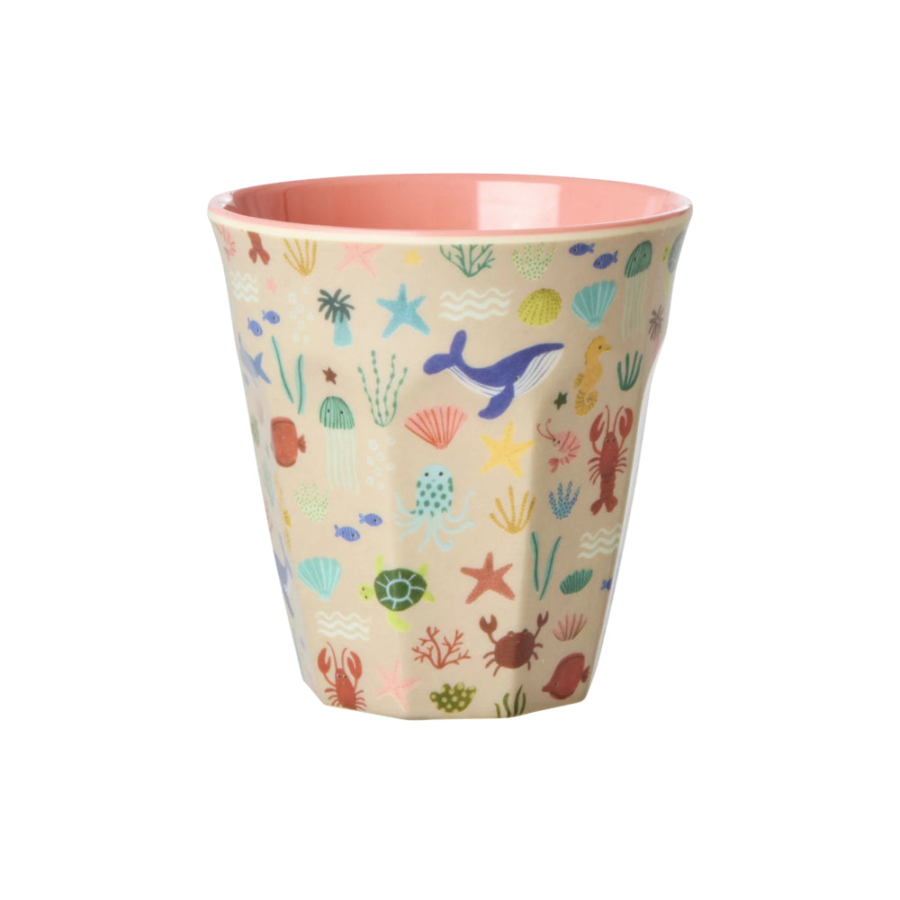 rice-dk-melamine-cup-with-coral-ocean-print-medium-250ml-rice-melcu-ocei