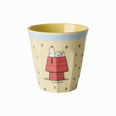 rice-dk-melamine-cup-with-cream-snoopy-print-medium-250-ml-kitchen-rice-melcu-snoopcr-01