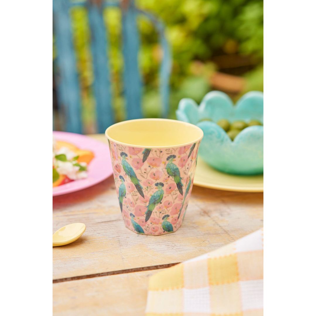 rice-dk-melamine-cup-with-exotic-bird-print-medium-250-ml-rice-melcu-exbi