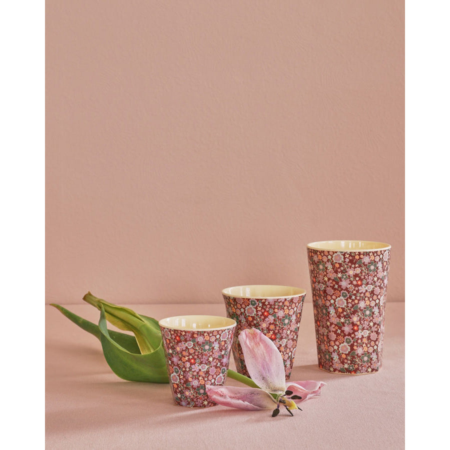 rice-dk-melamine-cup-with-forest-flower-print-tall-400-ml-rice-melcu-lfofl