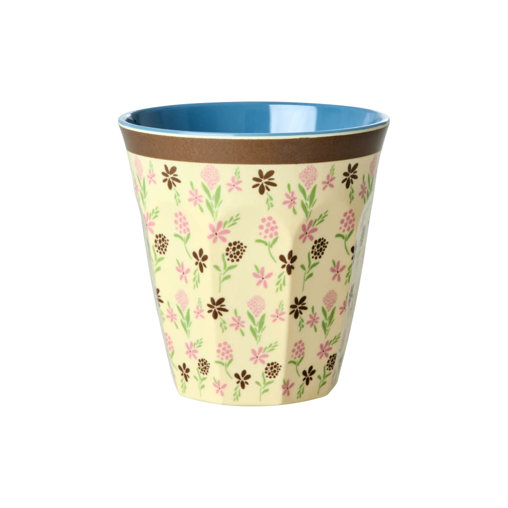 rice-dk-melamine-cup-with-hacienda-flower-print-medium-250ml-rice-melcu-haci
