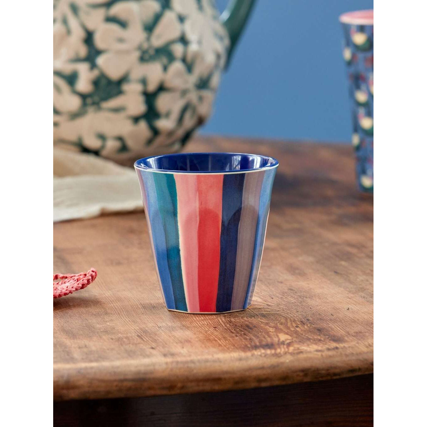 rice-dk-melamine-cup-with-n-y-stripes-print-medium-250-ml-rice-melcu-ny