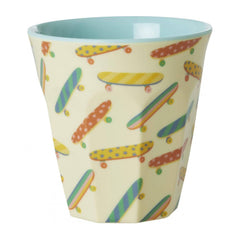 rice-dk-melamine-cup-with-skateboard-print-two-tone-medium-rice-melcu-skate