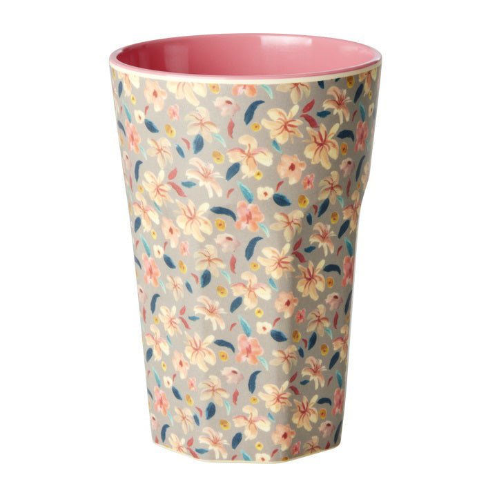 rice-dk-melamine-cup-with-small-sandy-flower-print-tall-400-ml-rice-melcu-lsandy