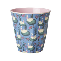 rice-dk-melamine-cup-with-swan-lake-print-medium-250-ml-rice-melcu-swla