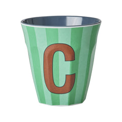 rice-dk-melamine-cup-with-the-letter-c-stripes-blueish-medium-250ml-rice-melcu-alpstrcb