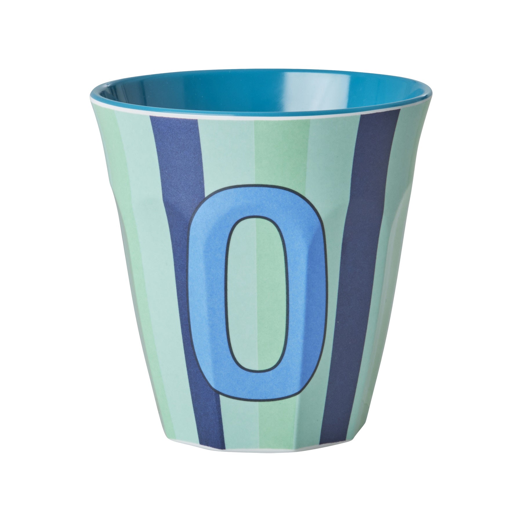 rice-dk-melamine-cup-with-the-letter-o-stripes-blueish-medium-250ml-rice-melcu-alpstrob