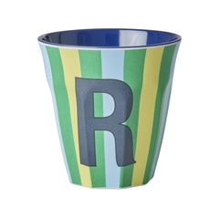 rice-dk-melamine-cup-with-the-letter-r-stripes-blueish-medium-250ml-rice-melcu-alpstrrb