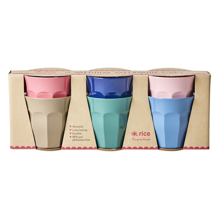 rice-dk-melamine-cups-in-asst-a-new-york-minute-colors-medium-6-pack-250-ml-rice-melcu-6zph4