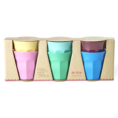 rice-dk-melamine-cups-in-asst-show-your-colors-medium-6-pack-250ml-rice-melcu-6zch5