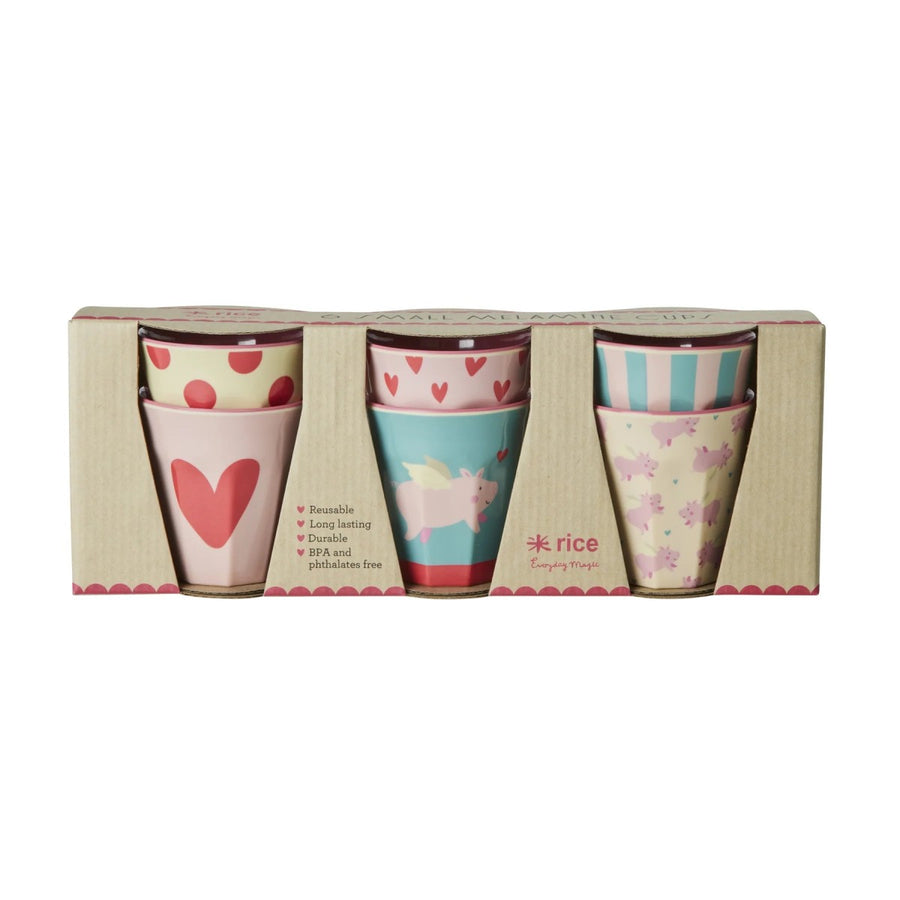 rice-dk-melamine-cups-with-asst-flying-pig-prints-small-6-pack-160-ml-kitchen-rice-melcu-6zsflyp-02