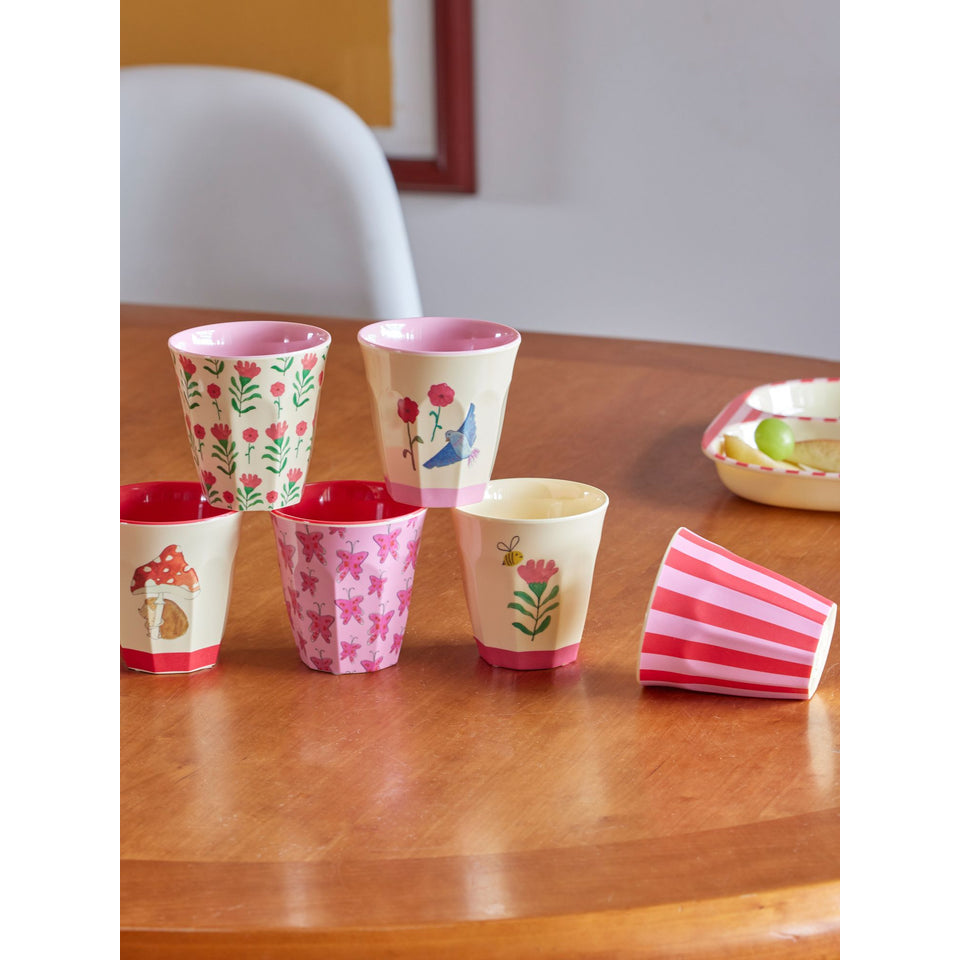 rice-dk-melamine-cups-with-asst-pink-happy-forest-prints-small-6-pack-160-ml-rice-melcu-6zshafoi
