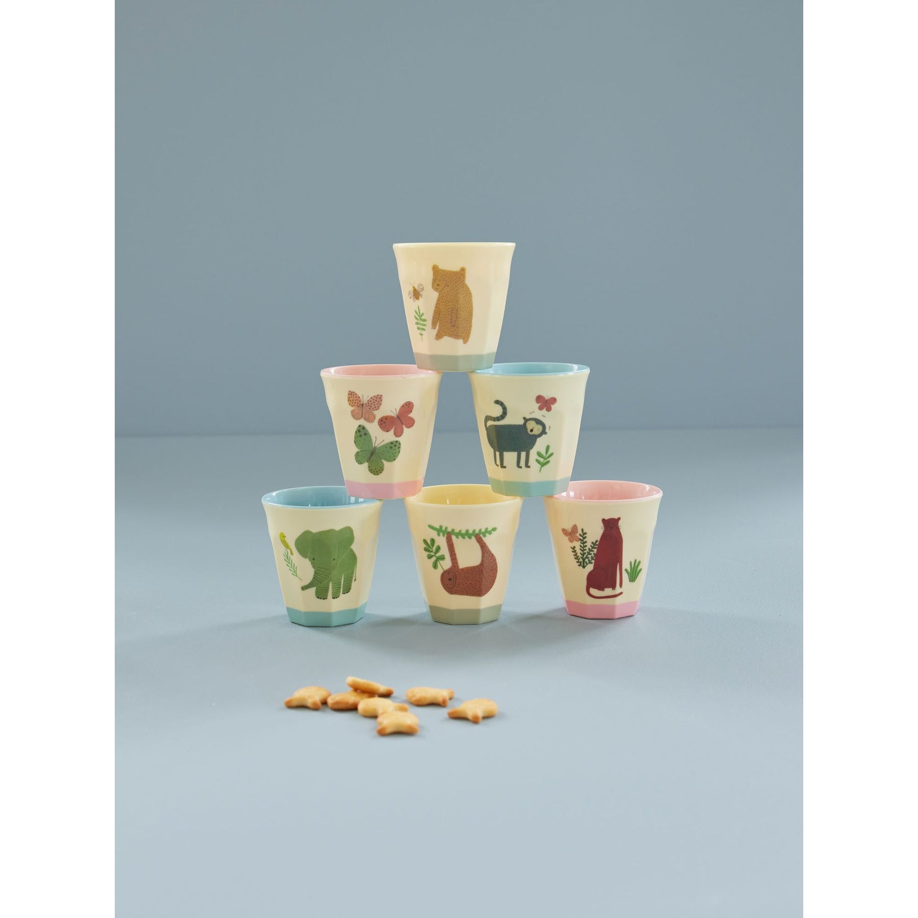rice-dk-melamine-cups-with-asst-sweet-jungle-prints-small-6-pack-160ml-rice-melcu-6zsswjuntoto