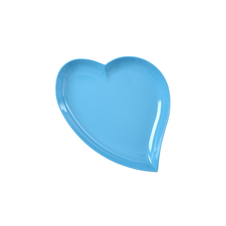 rice-dk-melamine-heart-plate-in-solid-blue-rice-melse-heartb