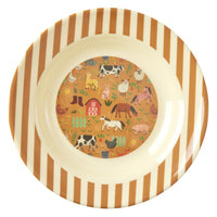 rice-dk-melamine-kids-bowl-with-farm-print-250-ml-rice-kibow-farmtoto