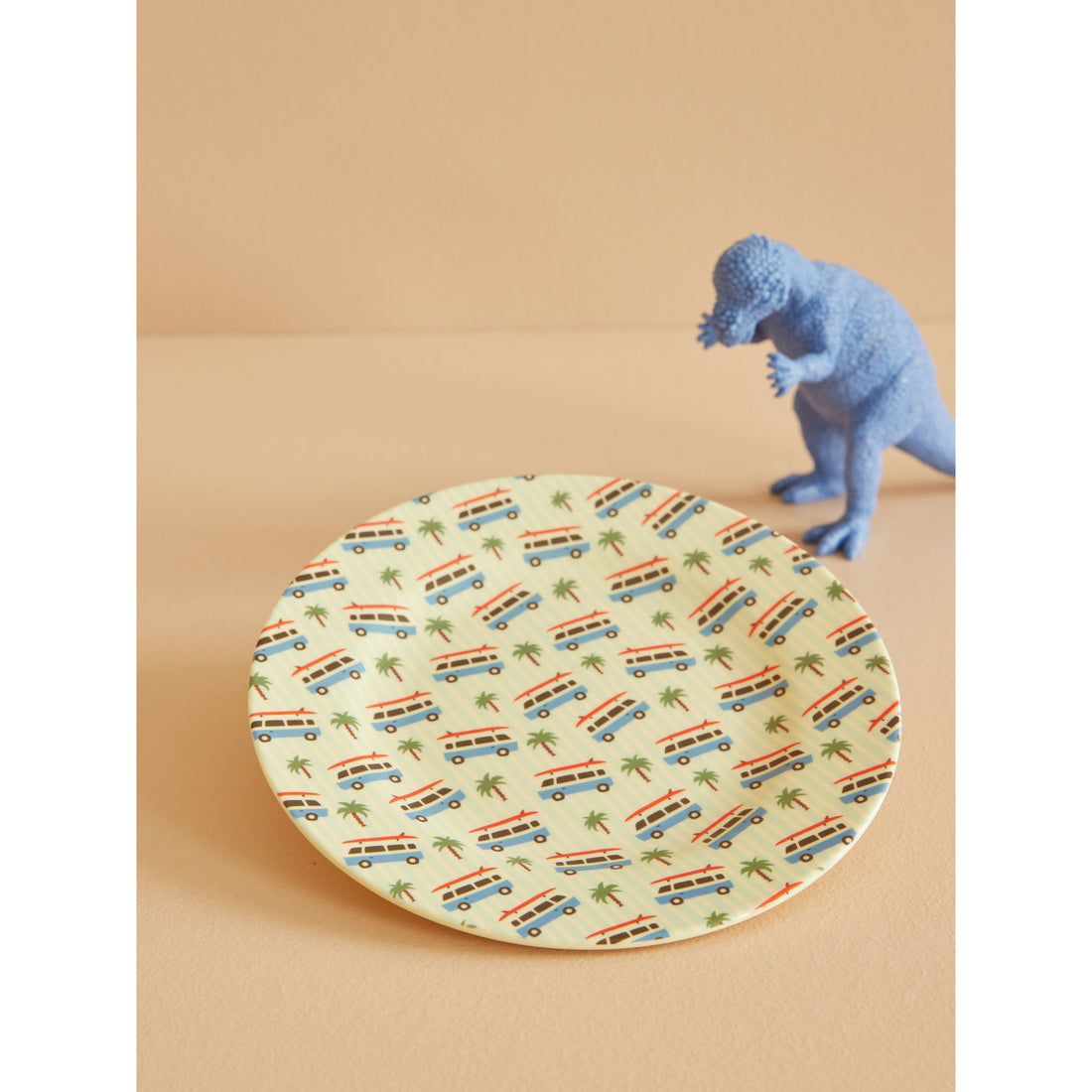 rice-dk-melamine-kids-side-plate-with-cars-print-rice-mespl-car
