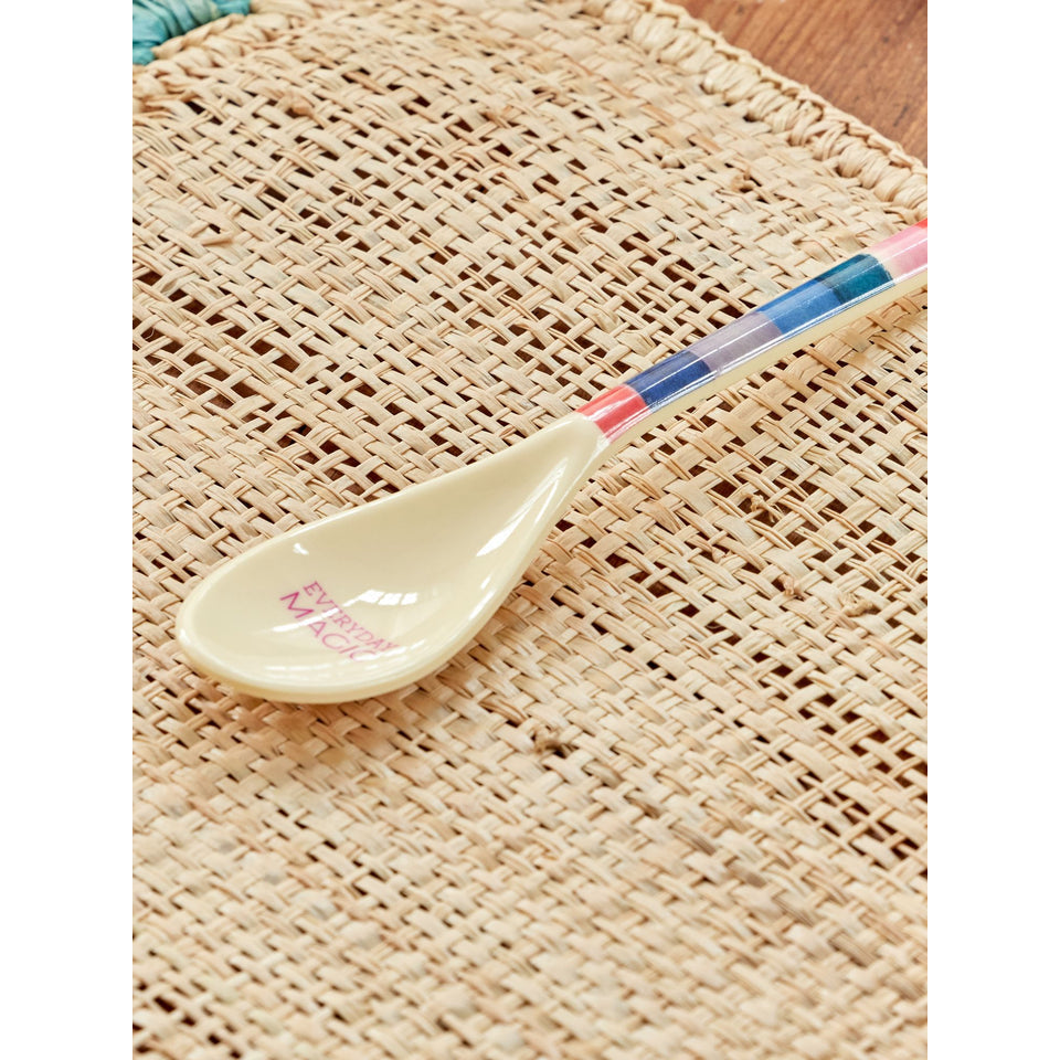 rice-dk-melamine-latte-spoon-n-y-stripes-print-rice-melsp-lph4xcpny
