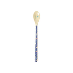rice-dk-melamine-latte-spoon-navy-blue-butterfly-field-print-rice-melsp-lss24xcbufi