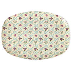 rice-dk-melamine-rectangular-plate-with-bow-and-bouquet-print-rice-melpl-bow