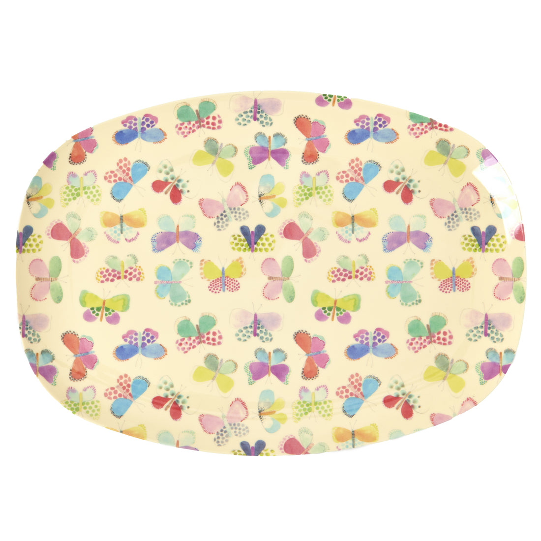 rice-dk-melamine-rectangular-plate-with-butterfly-print-rice-melpl-butf