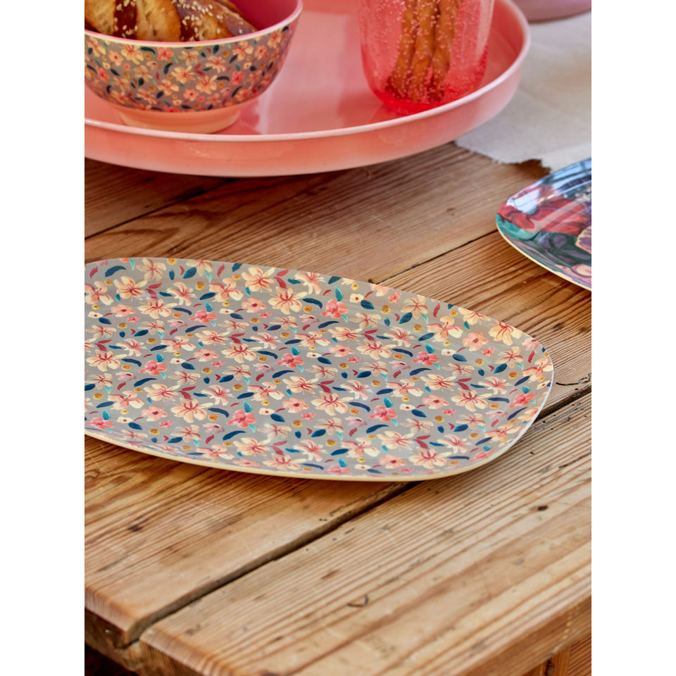 rice-dk-melamine-rectangular-plate-with-small-sandy-flower-print-rice-melpl-sandy