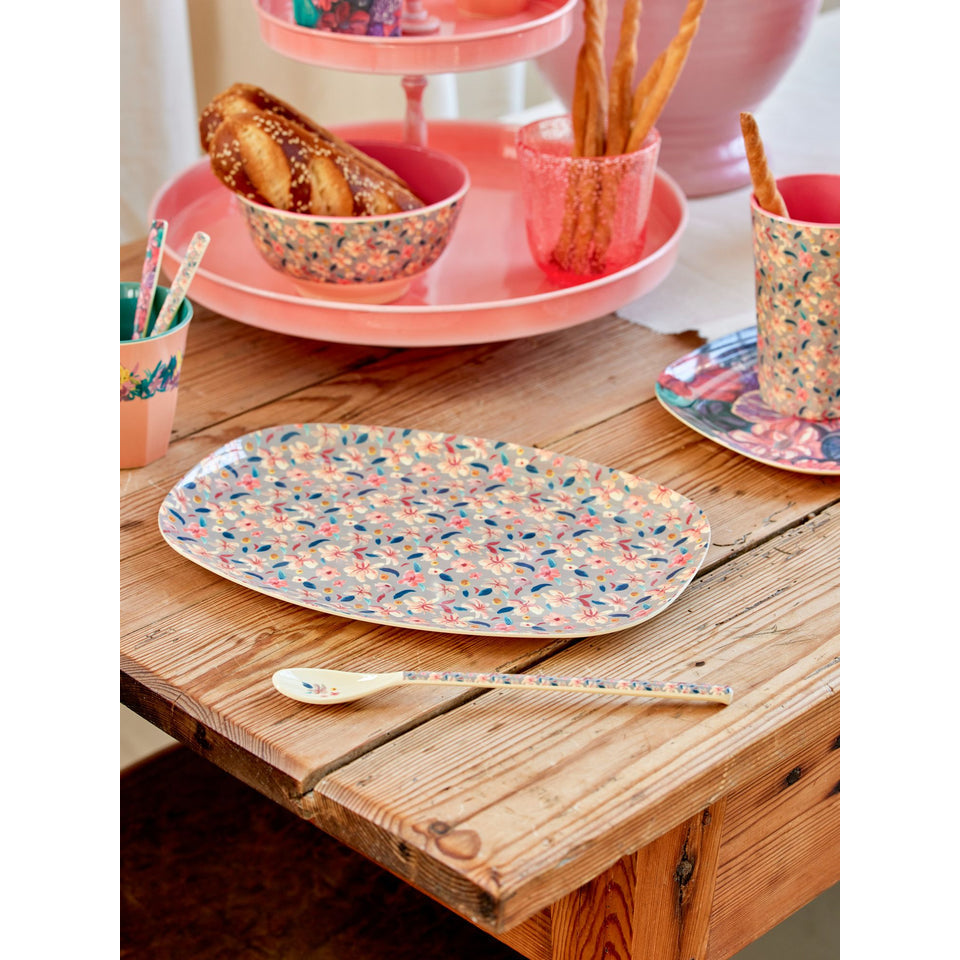 rice-dk-melamine-rectangular-plate-with-small-sandy-flower-print-rice-melpl-sandy