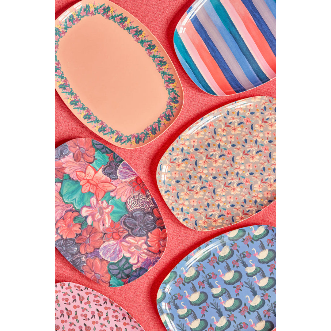 rice-dk-melamine-rectangular-plate-with-small-sandy-flower-print-rice-melpl-sandy