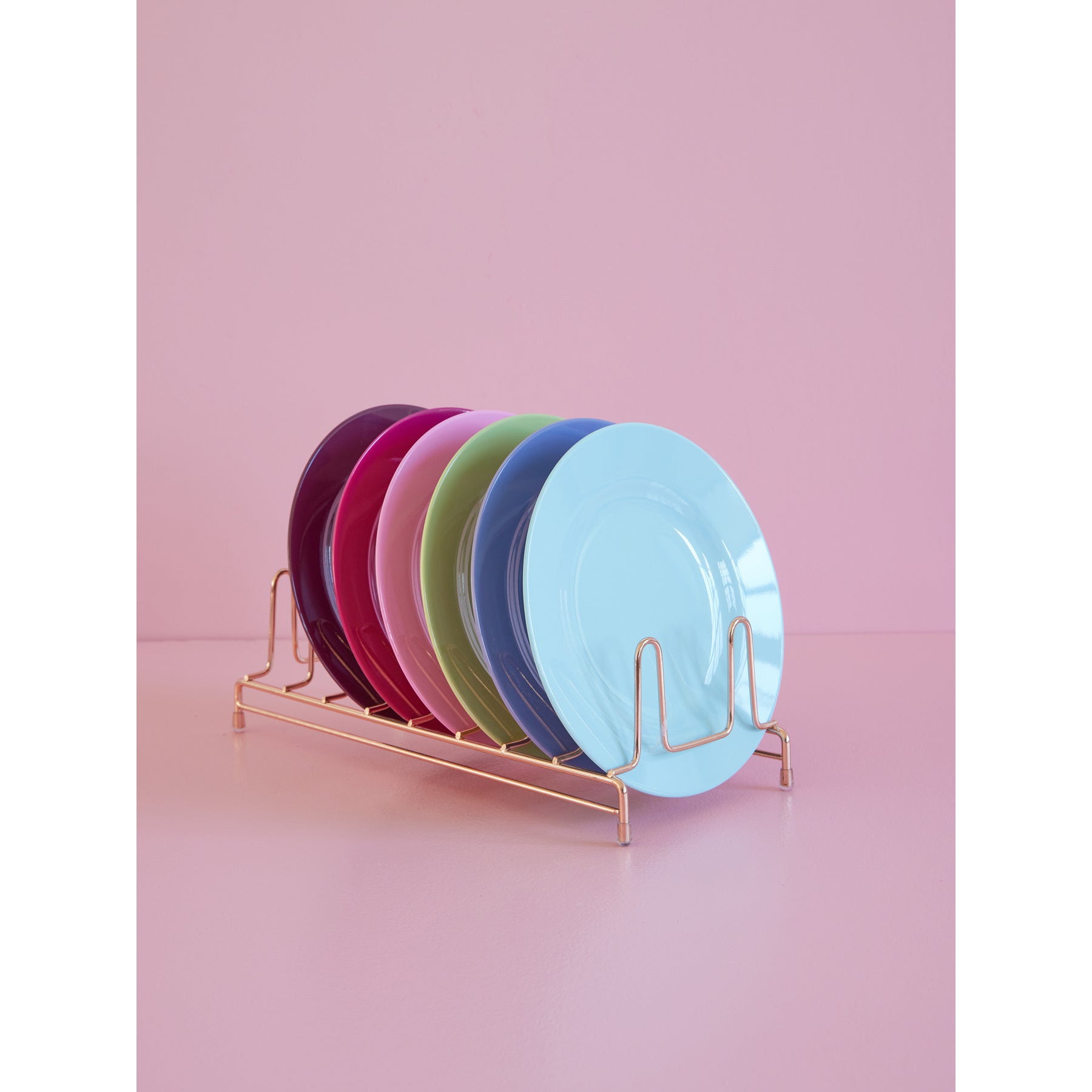 rice-dk-melamine-round-side-plates-in-asst-colors-6-pack-rice-mespl-6zaw23