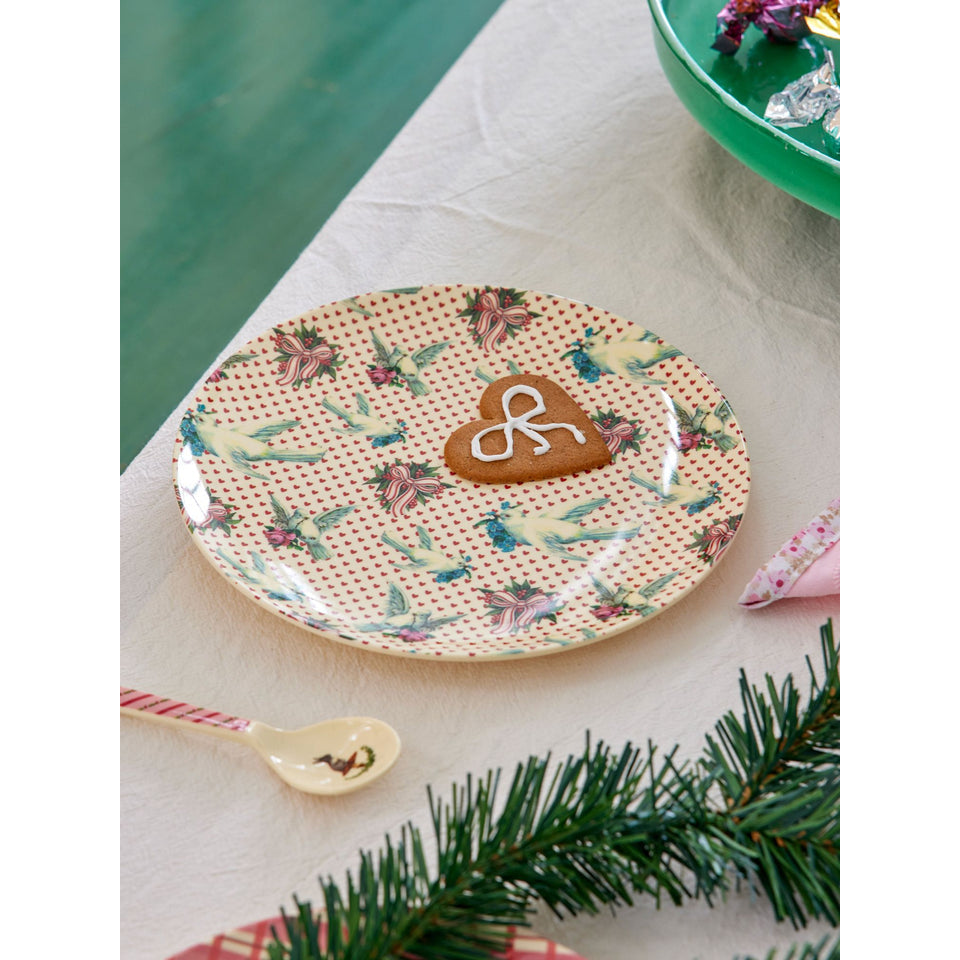 rice-dk-melamine-side-plate-with-dove-print-rice-xmesp-ph4do