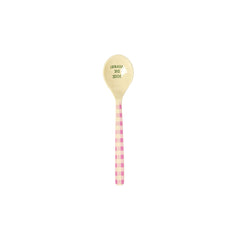 rice-dk-melamine-teaspoon-pink-check-it-out-print-rice-melsp-sss24xccito