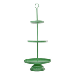 rice-dk-painted-metal-cake-plate-3-tier-in-green-rice-kitet-gxl